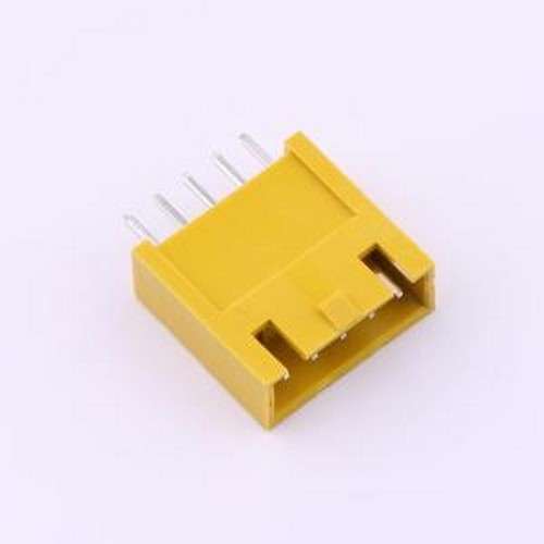 TJC3B-H-5AS-YE 线对板针座 1x5P 间距:2.5mm 直插 插件,P=2.5mm