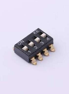 DSIC04LSGER 拨码开关 2.54mm 4位贴片高柄拨码开关卷装 SMD