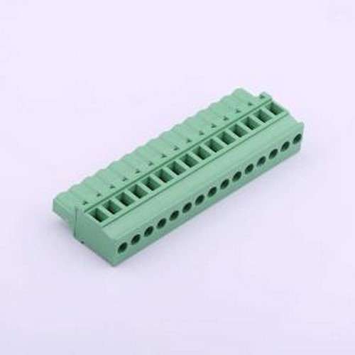 WJ2EDGKB-5.08-15P 插拔式接线端子 5.08mm 1x15P 排数:1 每排P数