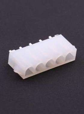 HX63080-5A 线对板针座 1x5P 间距:6.35mm 直插 插件,P=6.35mm