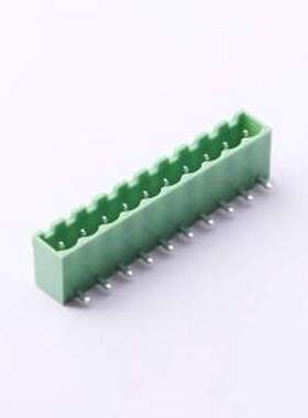 XY2500R-B-5.00-10P 插拔式接线端子 1x10P 5mm 排数:1 每排P数:1