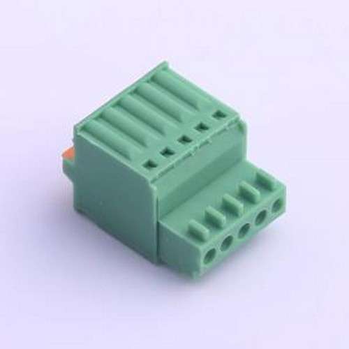 KF2EDGKD-2.5-5P 插拔式接线端子 2.5mm 1x5P 排数:1 每排P数:5 P