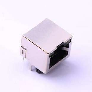 B011 彎插 RJ45 RJ11 以太網(wǎng)連接器 帶LED MJ5688 插件 GRL1