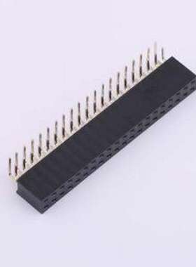 XDM254-2-20-W-8.5-G0 排母 2x20P 间距:2.54mm 弯插 弯插,P=2.54
