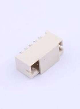 X2016WV-06R-LPSN 线对板针座 1x6P 间距:1.5mm 直插 插件,P=2mm