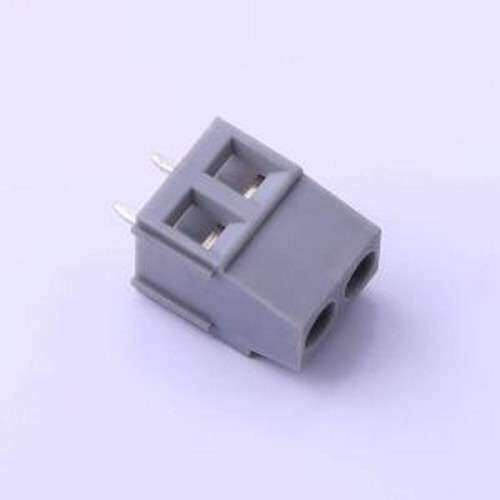 DB128L-5.0-2P-GY-S 螺钉式接线端子 DB128L-5.0-2P-GY-S