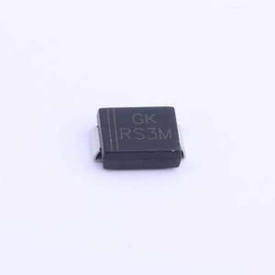 RS3M-SMC 快恢复/高效率二极管 电压:1kV 电流:3A SMC(DO-214AB)