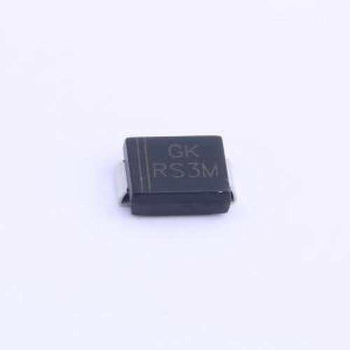 RS3M-SMC 快恢复/高效率二极管 电压:1kV 电流:3A SMC(DO-214AB)