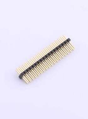 X1321WV-2x18J-C30D23 排针 2x18P 间距:1.27mm 方针 插件,P=1.27