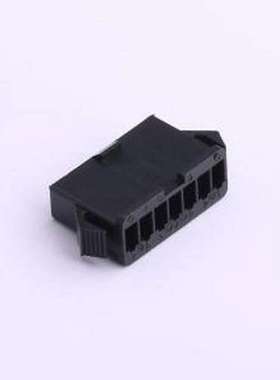 HX25022-7P 胶壳(线对板/线对线) 2.5mm 1x7P 黑色 P=2.5mm