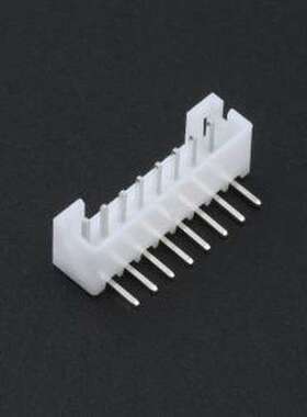 XD-PH-8AW 线对板针座 1x8P 间距:2mm 弯插 系列:PH 白色 弯插,P=
