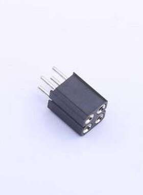 X5521FV-2x02-C70D30-1000 排母 间距:2.54mm 2x2P 直插 插件,P=2