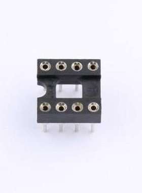 DS1001-01-08BT1NSF6X-JKB IC/晶体管插座 间距2.54mm P数:8P DIP