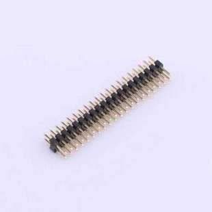 排针 2x20P 插件 2x20I P=2mm 方针 C40D28 2mm X4621WV 间距