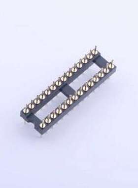 X5621WV-2x14-C762D1220 IC/晶体管插座 间距2.54mm P数:28P 圆孔