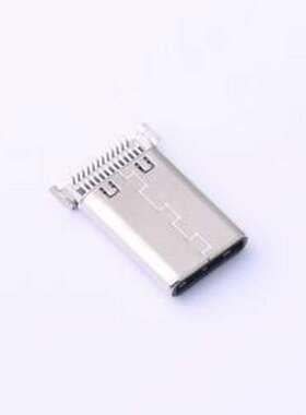 U261-241N-4BS2SS USB连接器 Type-C 公 沉板 SMD