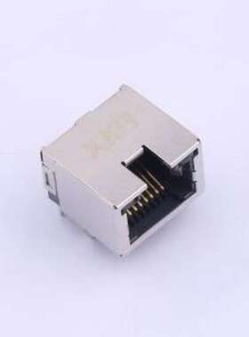 X28ADAB1A6DY3008 以太网连接器(RJ45 RJ11) 带LED 插件