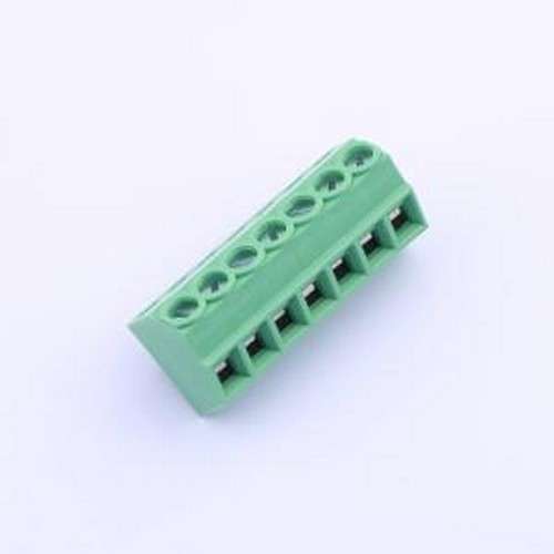 JL102-35007G01 螺钉式接线端子 1x7P 3.5mm 直插 排数:1 每排P数