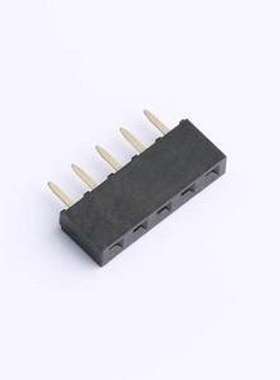 HC-PM254-5.0H-1x5PZ 排母 间距2.54mm 1x5Pin 直插 PC3.0 H5.0