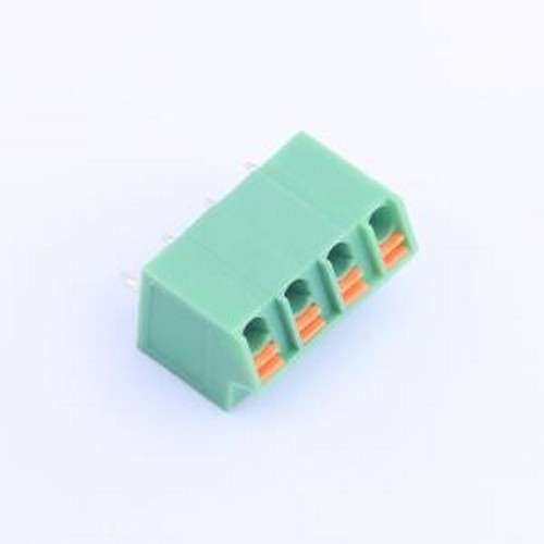 KF250NH-5.0-4P 弹簧式接线端子 1x4P 5mm 每排P数:4 排数:1 插件
