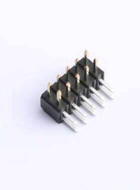 X4621WR-2x05B-C40D28 排针 2x5P 间距:2mm 方针 插件,P=2mm