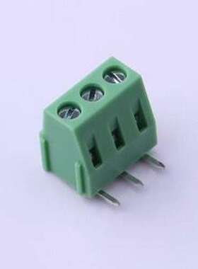 KF128R-5.08-3P 螺钉式接线端子 5.08mm 1x3P 排数:1 每排P数:3
