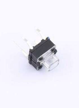 K6-6150D-03 轻触开关 蓝色插件带灯开关 插件