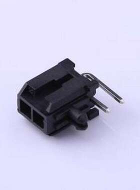 X3025WR-2x01-46SN 线对板针座 2x1P 间距:3mm 弯插 弯插,P=3mm