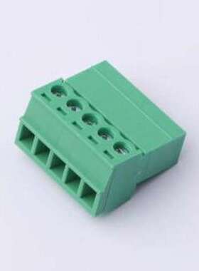 MX15EDGRK-3.81-05P-GN01-Cu-Y-A 插拔式接线端子 3.81mm 1x5P 排