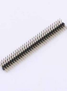 KH-2PH90-2X33P-L10.5 排针 2x33P 间距:2mm 弯插,P=2mm