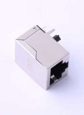 X01AB002GWAD 以太网连接器(RJ45 RJ11) 弯插 不带LED 插件