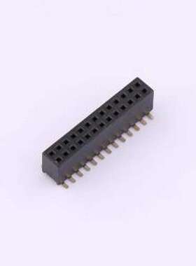 FH1.27-02-13PWS 排母 1.27FH H4.3 2x13Pin SMT U型PC4.8 PB4.6