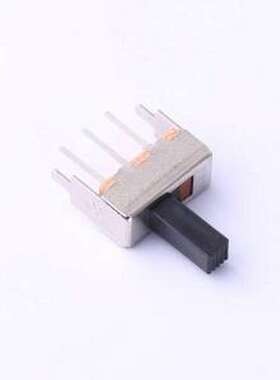 SS-12F68-G080 滑动开关 柄长8mm 直插两档 滑动开关 插件