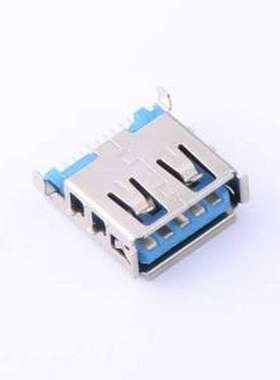 HC-ST-003-008-J USB连接器 Type-A 母 沉板 SMD