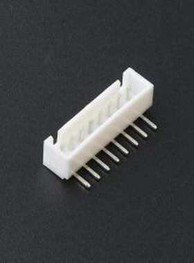 KH-A2504-08AW 线对板针座 间距:2.54mm 1x8P 白色 插件,P=2.5mm