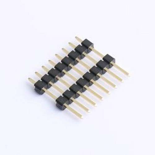 X6512WV-08H-C60D30-E100 排针 1x8P 间距:2.54mm 方针 插件,P=2.