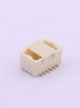 X1011WVS-2x06-9TV01 线对板针座 2x6P 间距:1mm 立贴 SMD,P=1mm