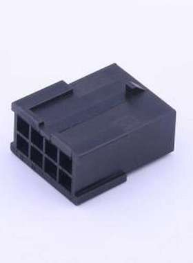 430200801 胶壳(线对板/线对线) 2x4P 3mm P=3mm