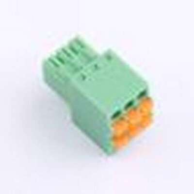 KF2EDGKEH-3.5-2*3P 插拔式接线端子 KF2EDGKEH-3.5-2*3P P=3.5mm