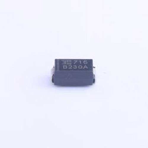 B230A-13-F 肖特基二极管 电压:30V 电流:2A SMA(DO-214AC)
