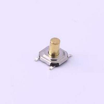 TS-1187A-C-I-B 轻触开关 5.1*5.1*4.5mm 立贴 轻触开关 SMD