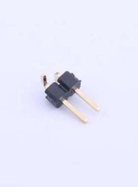 X4611WVS-02I-C40D44R1 排针 1x2P 间距:2mm 方针 SMD,P=2mm(交错