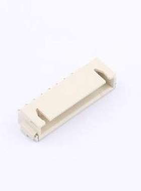 MXXH-2.54-09P-WT1-0-A 线对板针座 间距:2.5mm 卧贴 象牙白 SMD,