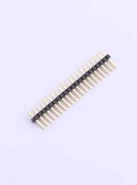 X1311WV-21J-C18D27 排针 1x21P 间距:1.27mm 方针 插件,P=1.27mm