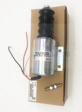 卡特振动压实机CB-434C  3054 3116发动机熄火电磁阀119-7017