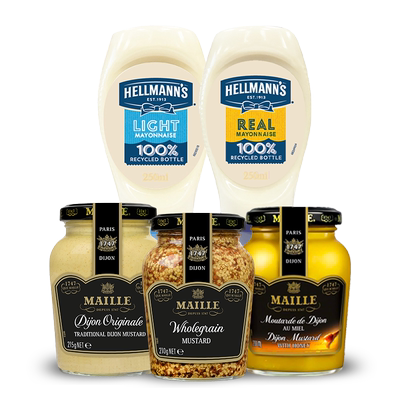 好乐门蛋黄酱Maille魅雅芥末进口