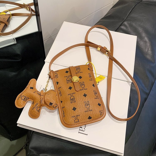 lv5&vv20迷你小包包潮时尚复古印花竖款手机包春夏单肩包女斜挎包