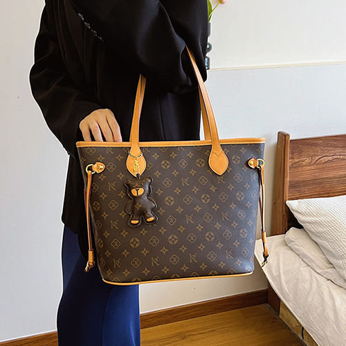 lv5&vv20高级感大容量包包女欧美轻奢百搭手提包通勤托特包单肩包