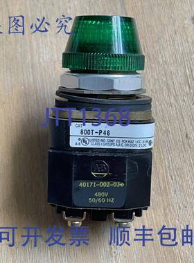 供应ALLEN BRADLEY 800T-P46 SER T 绿色指示灯 40171-002-03