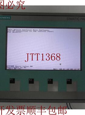 供应6AV6647-0AK11-3AX0 KTP400 颜色 PN 触摸屏